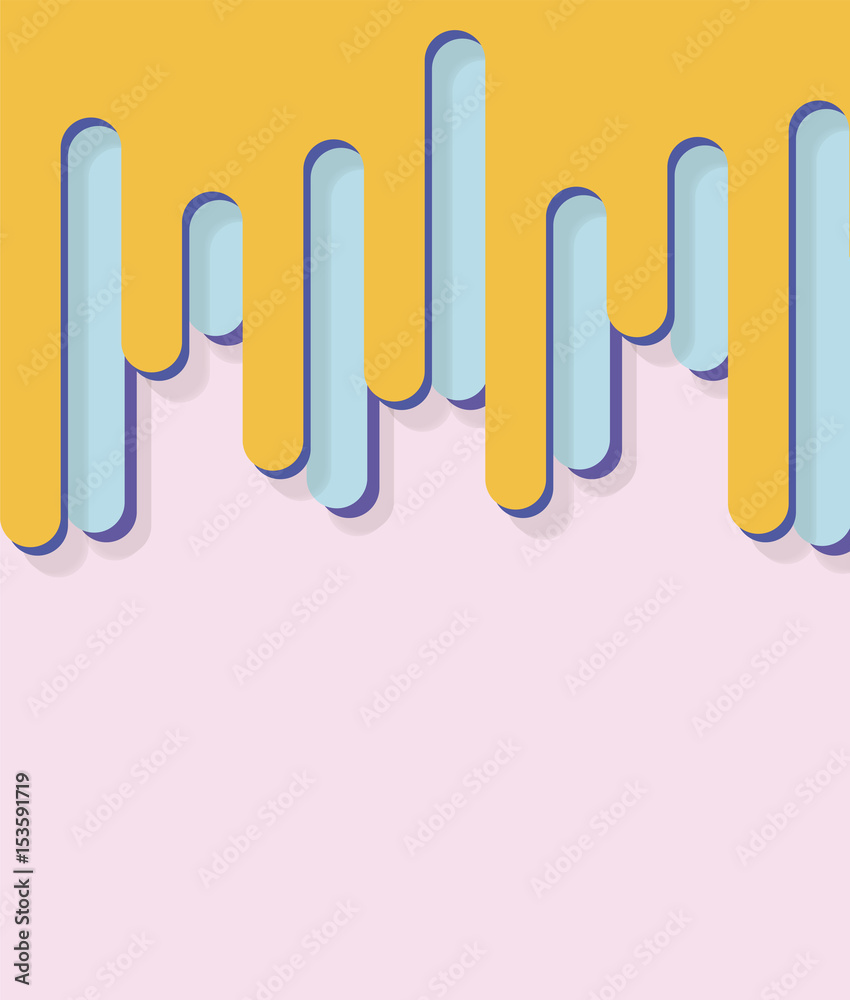 Orange and blue plastic comb on a light background.