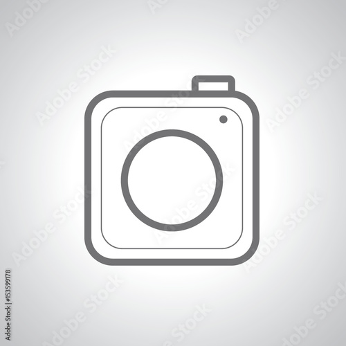 camera line icon