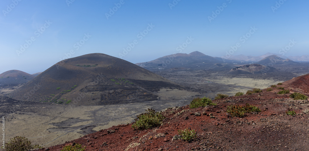 Montaña negra, Los volcanes, Lanzarote