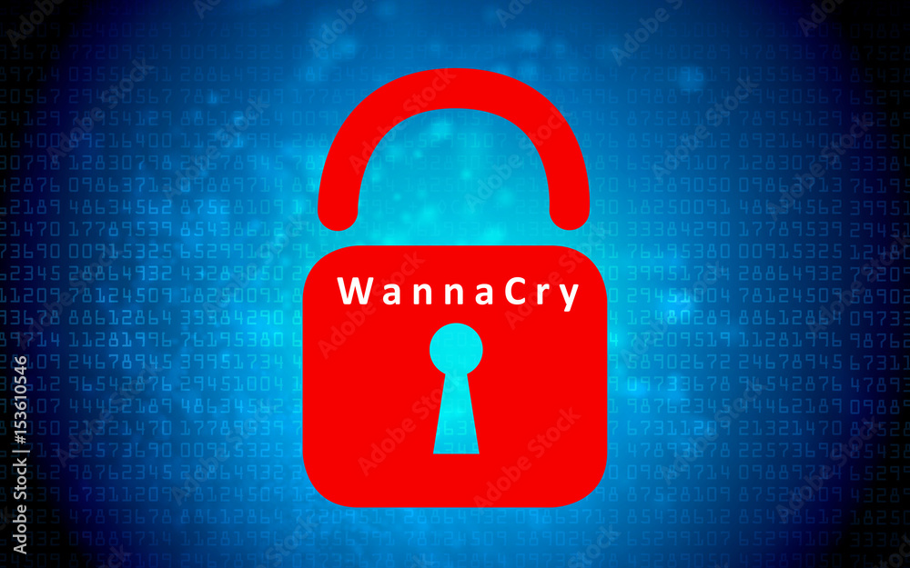 wanna Cry Stock-Illustration | Adobe Stock