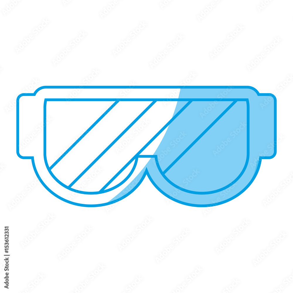 snorkel goggles icon over white background. vector illlustration snorkel goggles icon over white background. vector illlustration