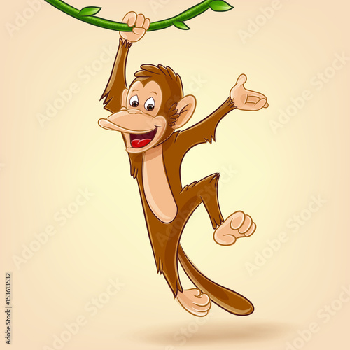Photography monkey cartoon