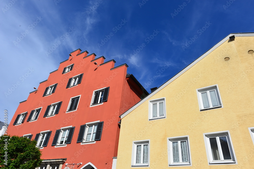 Historische Bürgerhäuser in der Kelheimer Altstadt
Niederbayern
