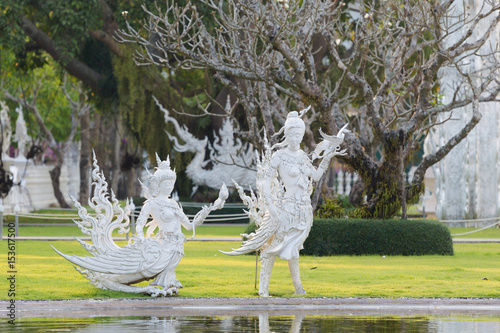 Wat White temple Wat Rong Khun photo