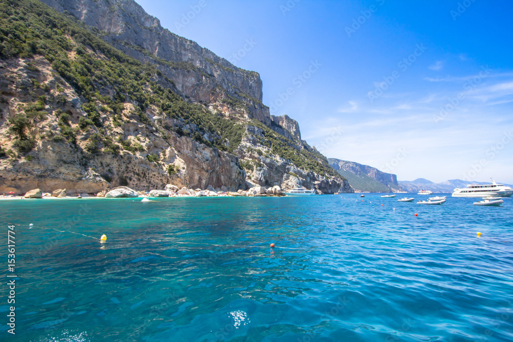 Fototapeta premium Cala Mariolu beach on the Sardinia island, Italy