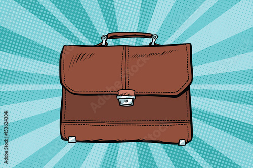 business leather briefcase