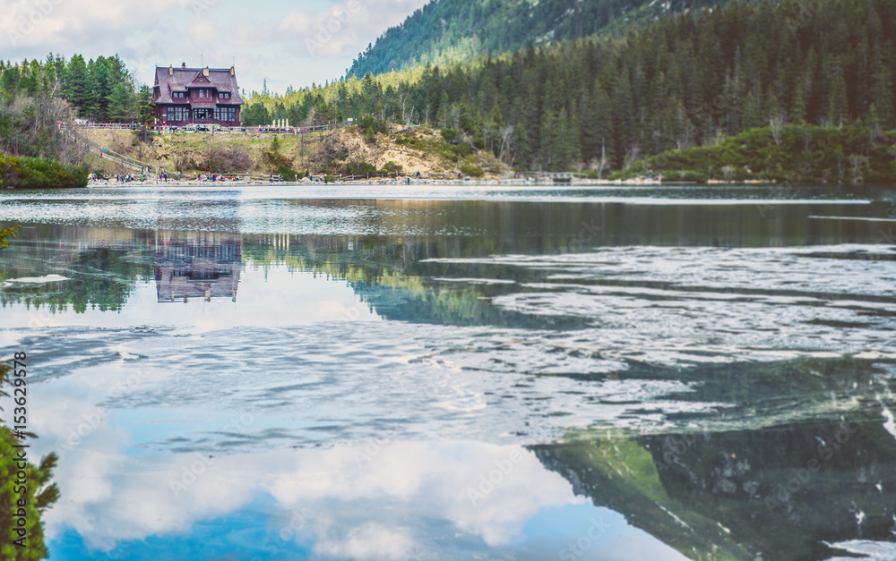 Naklejka premium Tatry - Morskie Oko
