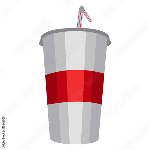 Isolated soda drink