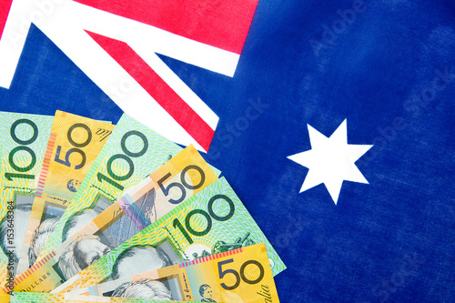 Australia - Money and Flag

