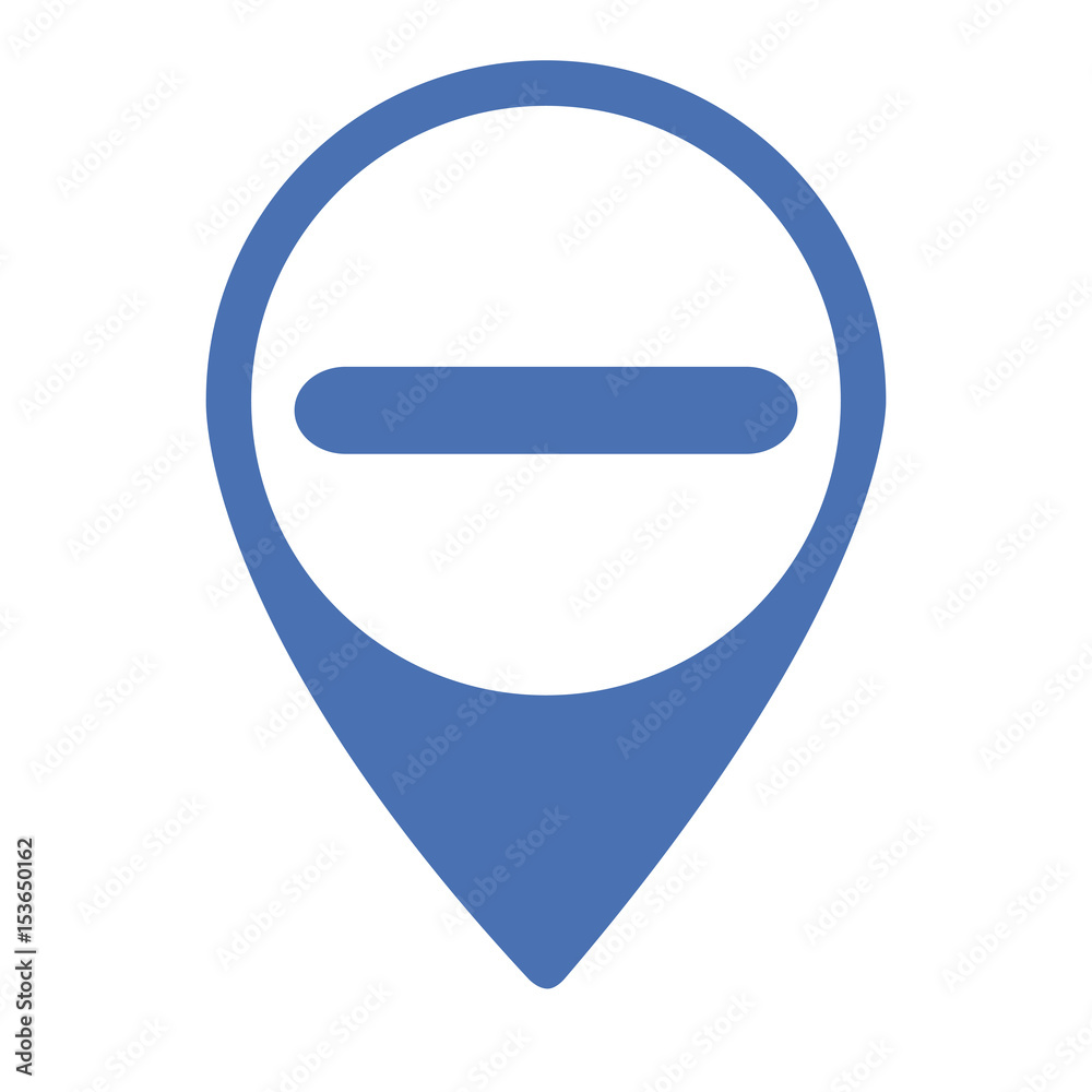 Isolated map pin Isolated map pin