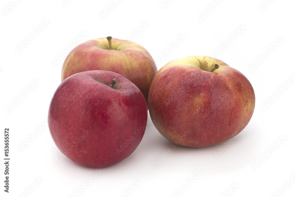 Fresh red apple isolated on white. With clipping path Fresh red apple isolated on white. With clipping path