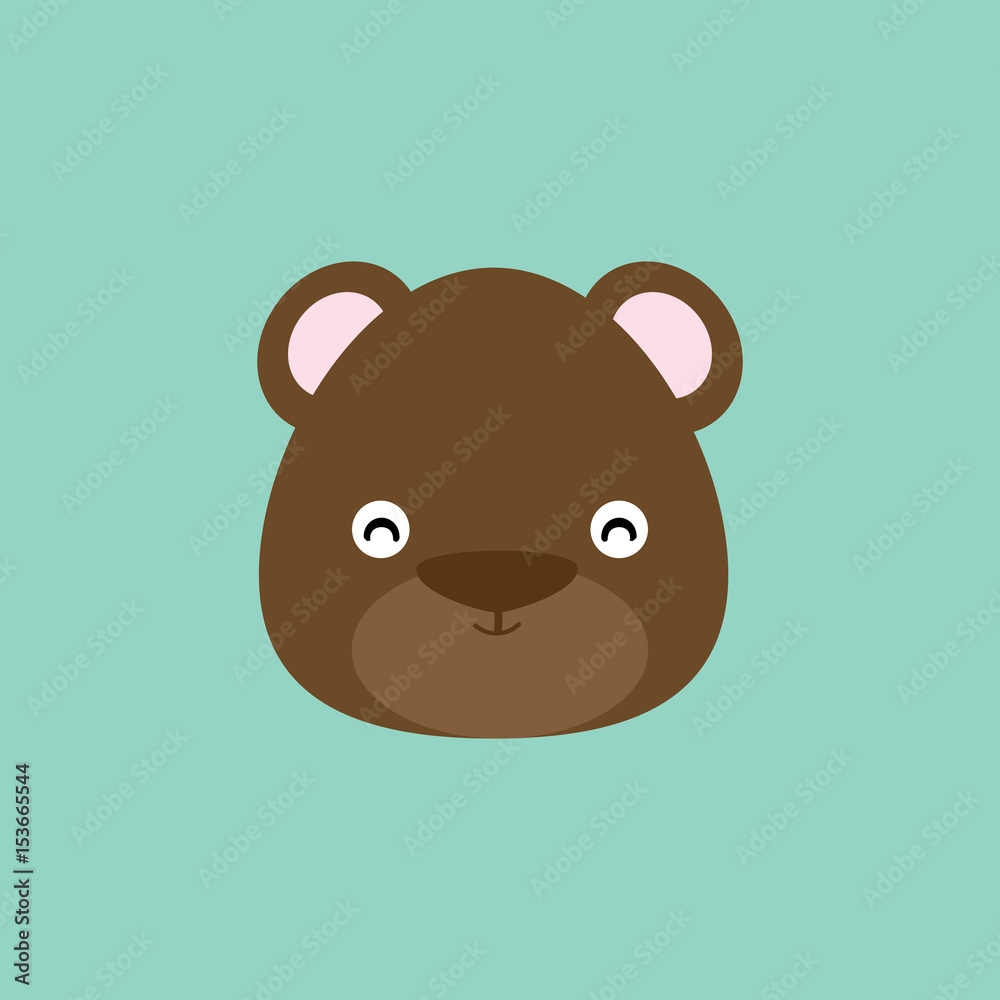 bear face expression