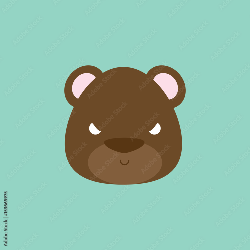 bear face expression bear face expression