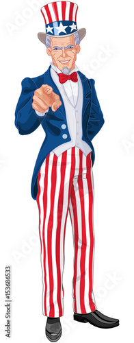 Obraz na płótnie Uncle Sam Wants You