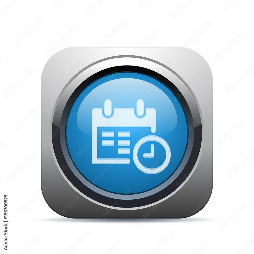 Square Push-Button - Vector Square Push-Button - Vector