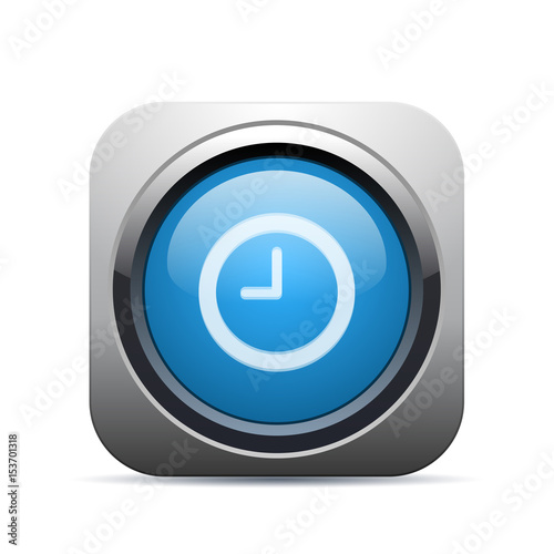 Square Push-Button - Vector