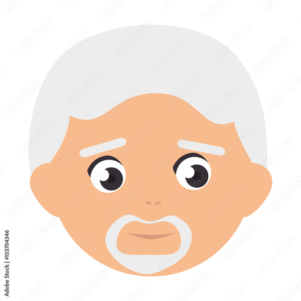 old man avatar character vector illustration design old man avatar character vector illustration design