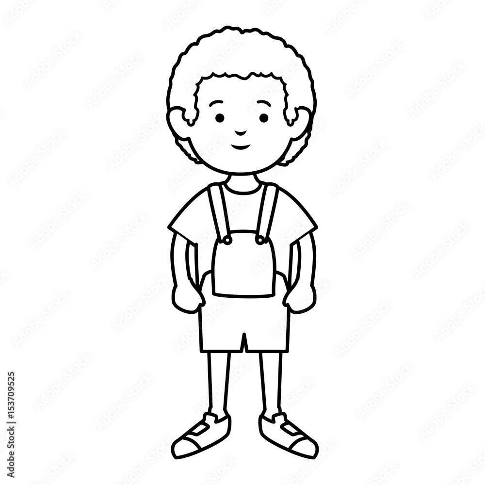little boy avatar character vector illustration design little boy avatar character vector illustration design