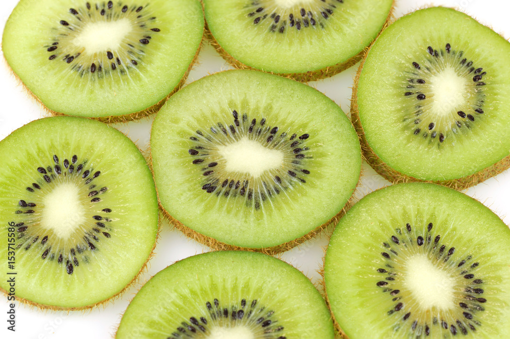 fresh slice kiwi fruit isolated on white background fresh slice kiwi fruit isolated on white background