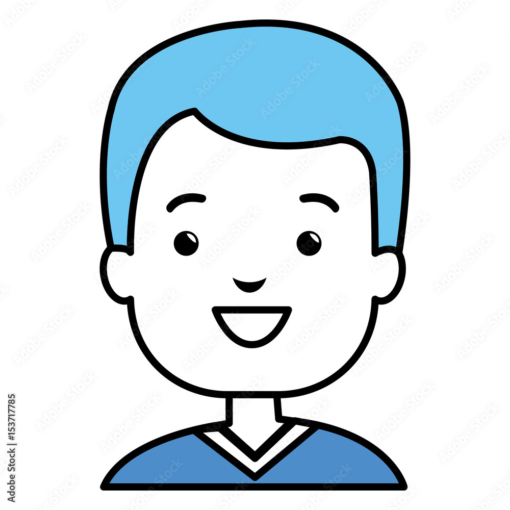 young man avatar character vector illustration design young man avatar character vector illustration design