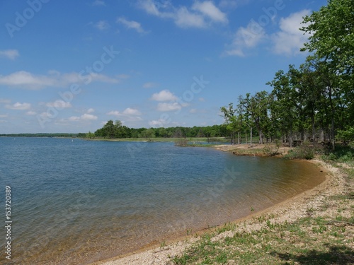 Lake Arbuckle, Oklahoma Scenic view of one side of the Lake of the Arbuckles, one ideal destination in Oklahoma