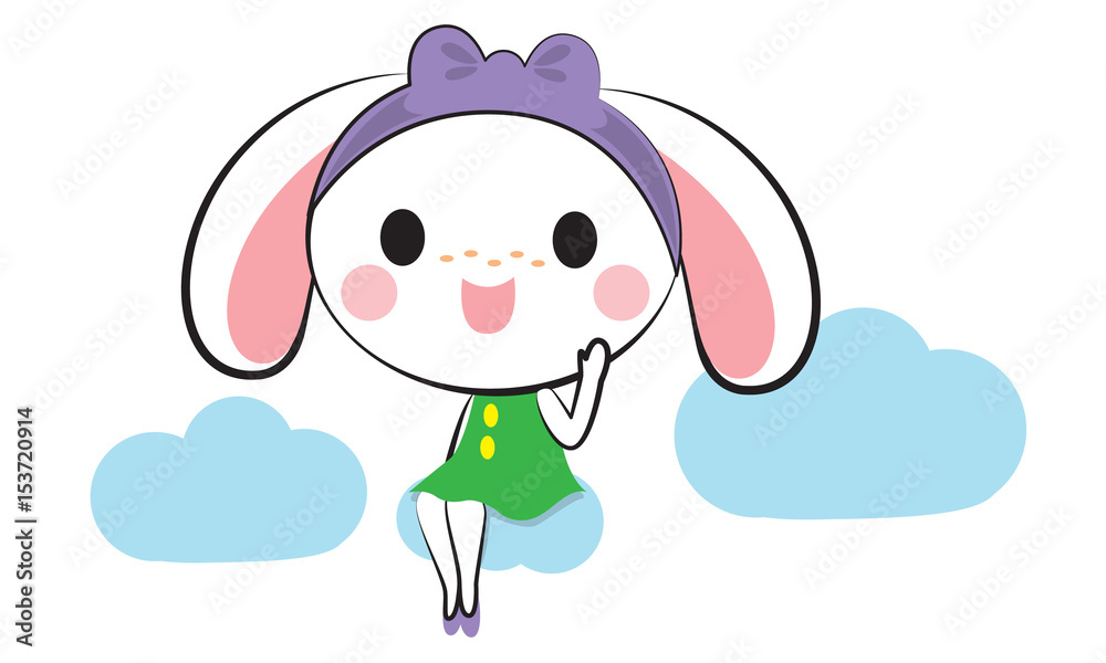 Cute Rabbit Character design Cute Rabbit Character design