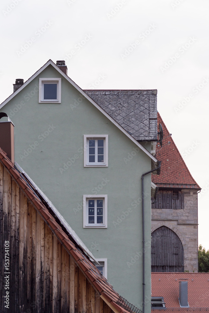 facades in historical city