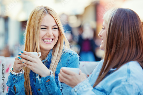 Women having fun photo