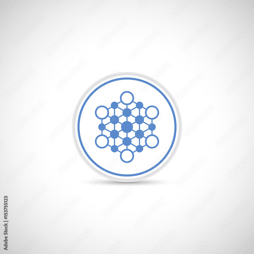 Abstract connection vector icon with shadow.. Communication. Connection sign. Abstract connection vector icon with shadow.. Communication. Connection sign.