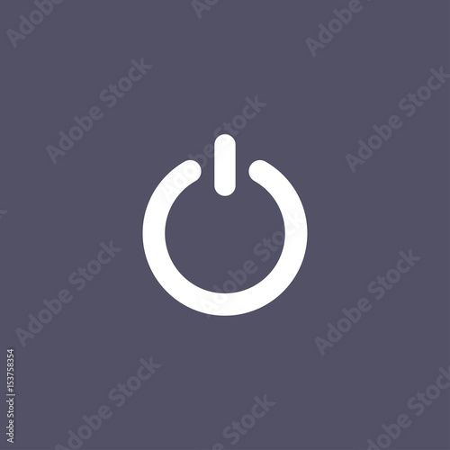 simple power icon