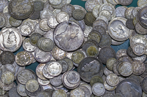 Background of ancient coins 