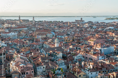 Venice city from the view point of St.Mark's Campanile. © Wipark