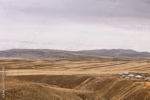 Nature around Diri Baba Mausoleum in Maraza Gobustan  Azerbaijan