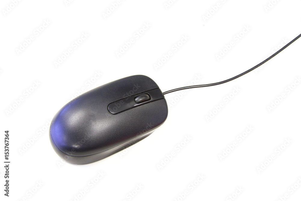 Computer mouse on white background Computer mouse on white background