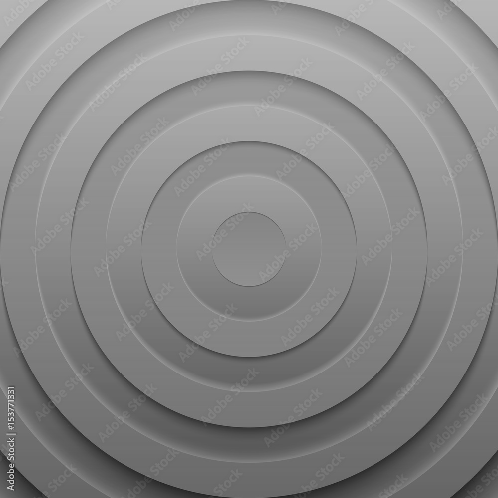 Obraz premium Circle futuristic Banner with drop Shadows
