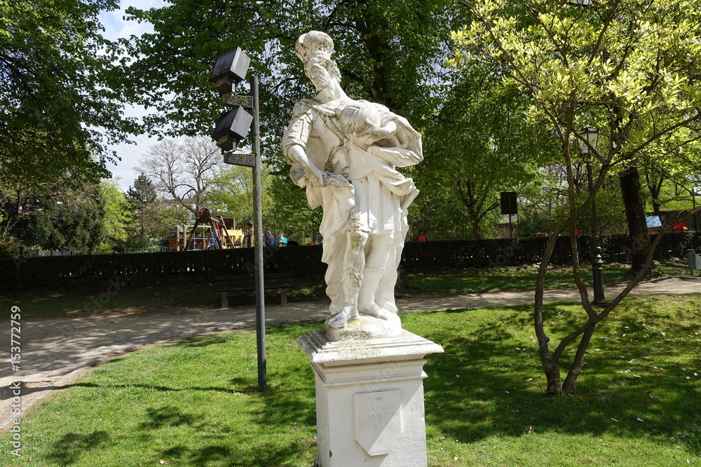 Obraz premium Trier Palastgarten