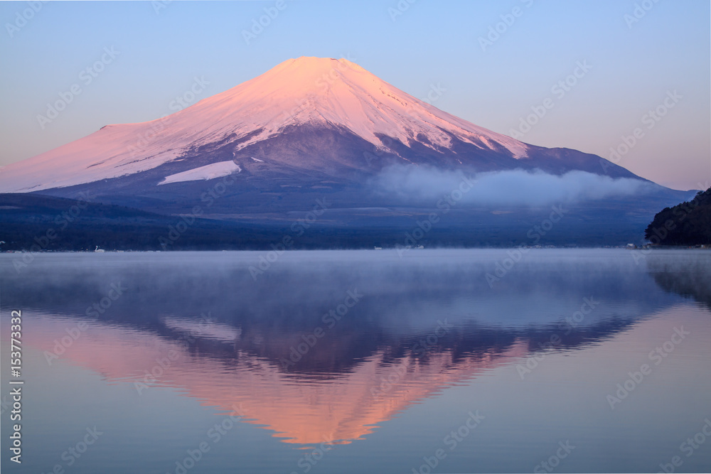 山中湖紅富士