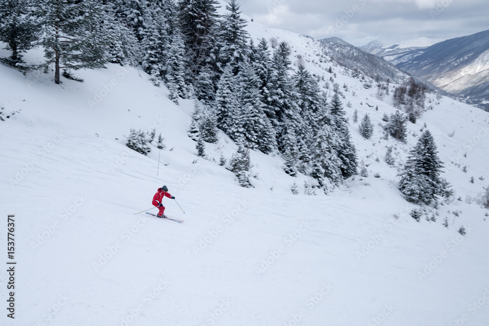 piste de ski val louron 