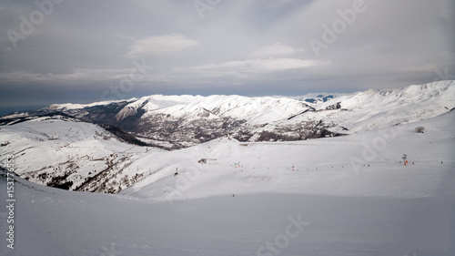 val louron station de ski haute pyrénée france 