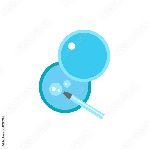 In vitro fertilization vector icon