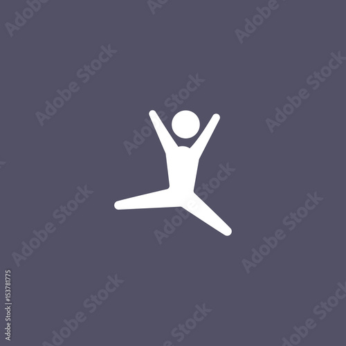 simple dancer icon