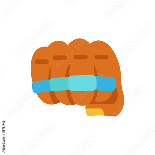 Metal knuckles icon
