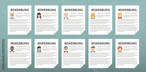10 Bewerbungen