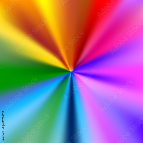 Rainbow abstract explosion background,  color spectrum bright illustration, gradient colorful design.