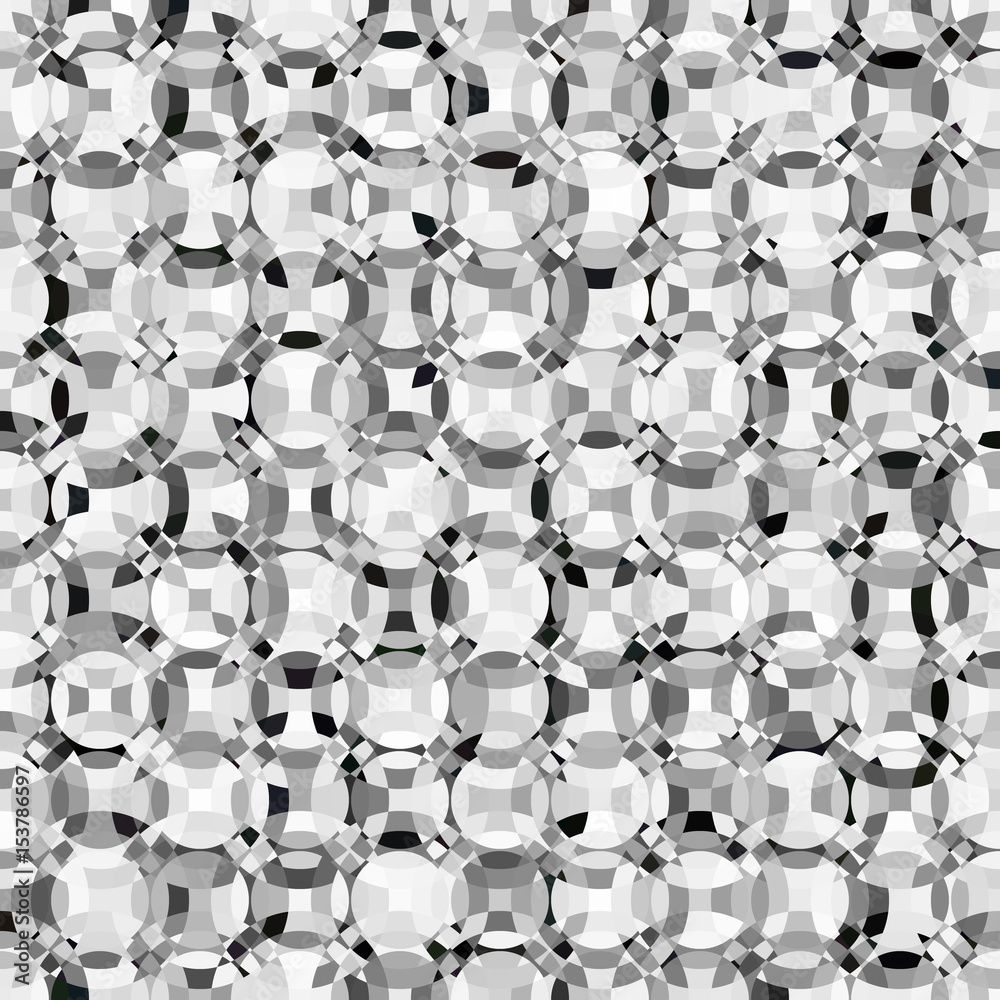 Obraz premium mosaic grayscale circles rustic vector background pattern