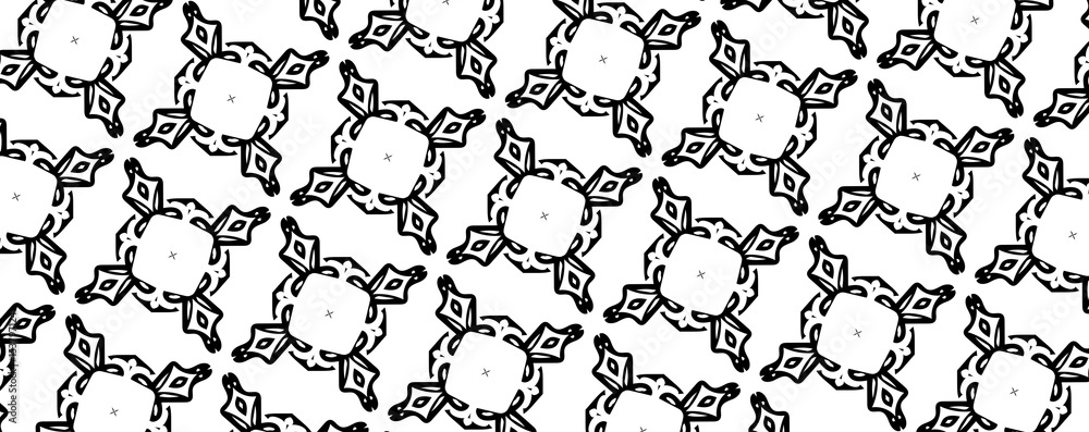 Black and white ornament. 2 Stock Illustration | Adobe Stock