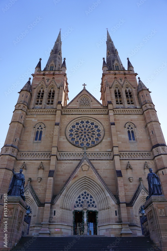 Fototapeta premium St Mary's Cathedral Sydney