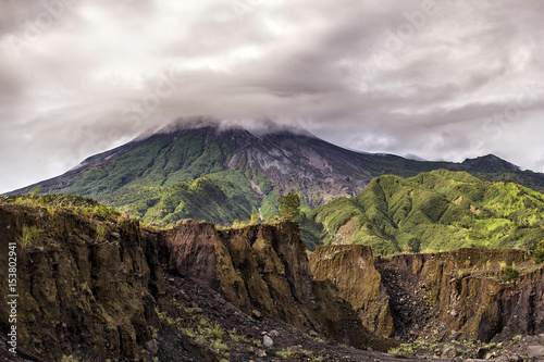 Merapi Volcano. Indonesia.