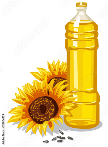 sunflower oil bottle