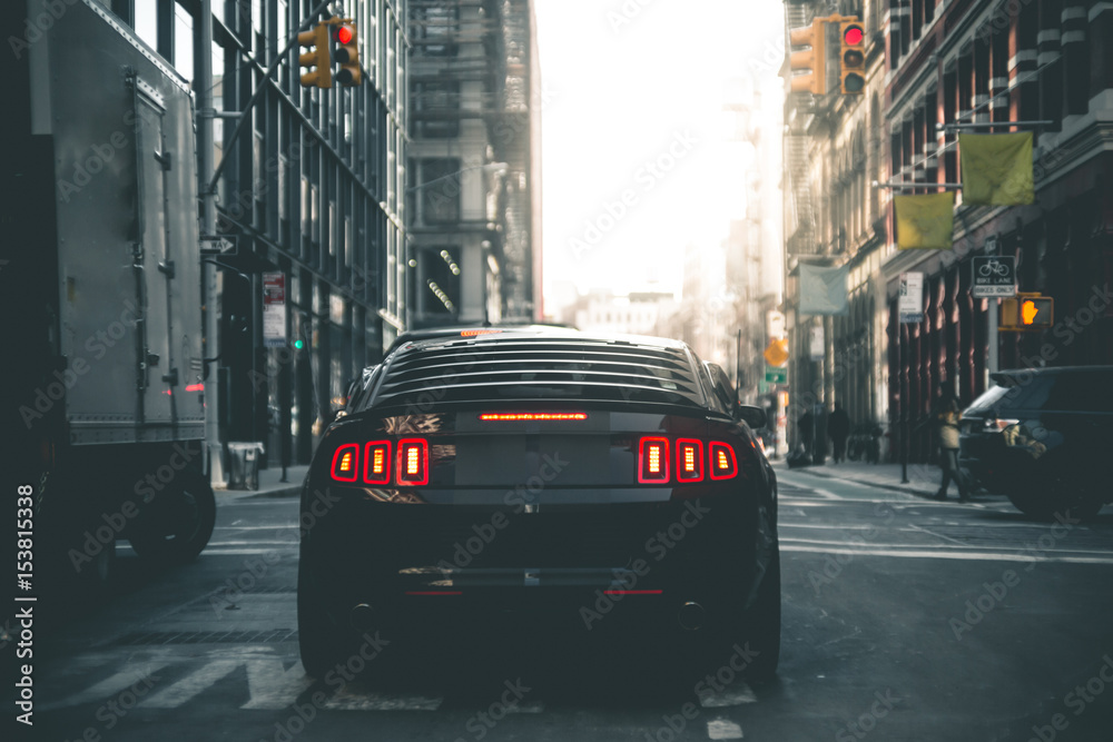 Muscle Car in the Streets